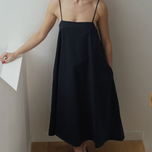 Tie Back Midi Dress